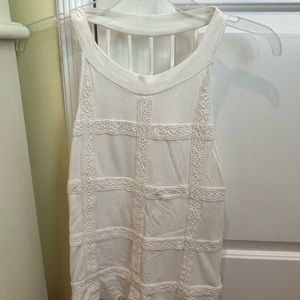 Beachy white tank